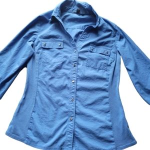 Zac and Rachel button down shirt